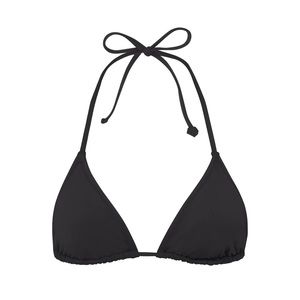 NWT Skims Swim Triangle Top Onyx Black Size S